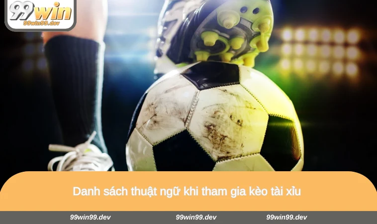 Danh sách thuật ngữ khi tham gia kèo tài xỉu